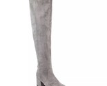 Sugar Women Knee High Stretch Sock Boots Ollie Size US 9M Grey Microsuede - £25.84 GBP