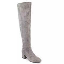 Sugar Women Knee High Stretch Sock Boots Ollie Size US 9M Grey Microsuede - £25.70 GBP