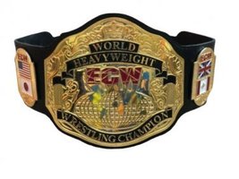 ECW World Heavyweight Wrestling Champion Belt 4mm Zinc Plates Replica - $249.99