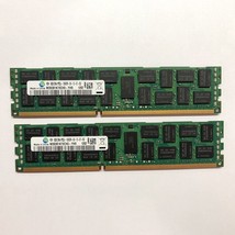 Samsung 16GB (2X8GB) DDR3 1333 PC3-10600 ECC REG 240-PIN 1333MHz for Ser... - $19.75