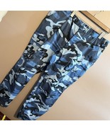 Sky Blue Camo Rothco BDU Tactical Combat Cargo Pants/Trousers XL Reg Adj... - $41.04 CAD
