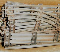 Lionel POST-WAR - O Gauge TRACK- 50 Assorted STRAIGHTS/CURVES- FAIR- Mixed - £45.38 GBP