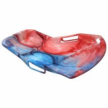 ESP 37&quot; Dayglow Sno Sprint Racer Sled  Unique Tie Dye Design  Bright N... - $49.16