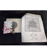 French Lace Rose PETIT POINT  Needlepoint KIT Ellen Mack Embroiders Guild - $22.49