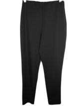 Women&#39;s Size 6 Pretty Little Thing Black Pull On Dress Pants - $9.90