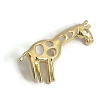 Vintage Giraffe Animal Necklace Pendant 12K Yellow Gold, 3.77 Grams - £315.74 GBP