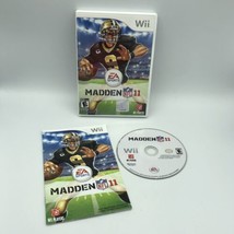 Madden NFL 11 Nintendo Wii - EA Sports Complete w/ Manual CIB Tested EUC - £6.10 GBP