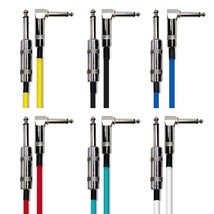 Axcessables 1/4&quot; Right Angle Amp Cords For Bass &amp; Electric Guitar, 10Ft,... - $1,044.88 MXN