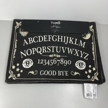 Thro Marlo Lorenz Set of 4 Placemats Octavia Ouija Board Halloween Black Gold - £31.02 GBP