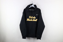 Nike Mens L Team Issued University of Toledo Basketball Hoodie Sweatshirt Black - £70.36 GBP