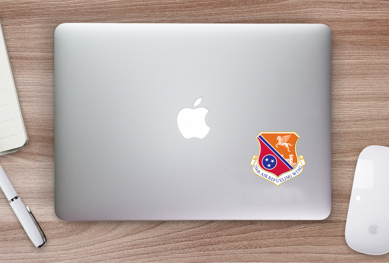 134 Air Refueling Squadron Patch Vinyl Decal - Variety of Sizes Available - $2.97+