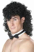 Wig - California Costumes Curly Hair Synthetic Wig - Black Unisex - $18.95