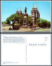 UTAH Postcard - Salt Lake City, Brigham Young Monument G30 - £2.52 GBP