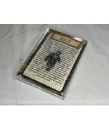 Bigfoot, Yeti, Pendant, Metal, Contains Real Artifacts, Plaque, Free Book - $59.39