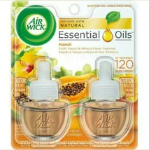 Air Wick Plug In Refill, 2 Ct, Hawaii, Scented Oil,  Essential Oil, 120 ... - £9.00 GBP