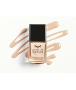 House of Makeup FLAT WHITE Nail Lacquer Polish Long Lasting Creamy Neutr... - $12.91 CAD