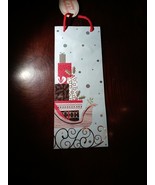 Wine Bag Set Of 4 Christmas Sleigh Blue - $28.35 CAD