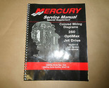 2002 Mercury 250 Optimax Jet Drive Farbige Wiring Diagrams US 90-888438 ... - $19.96