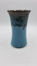 Neher Glazed Pottery Clay in Motion  Ocean Tide Tumbler signed - $9.85