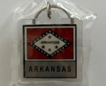 Arkansas State Flag Key Chain 2 Sided Key Ring - $4.95