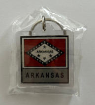 Arkansas State Flag Key Chain 2 Sided Key Ring - £3.89 GBP