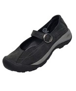 Keen Toyah Mary Jane Shoes Women 7 Charcoal Gray Leather Strap 1004455 - £31.00 GBP