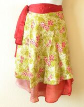 S40 Reversible Vintage Silk Magic 22" Mini Wrap Skirt Halter Tube Top + DVD - $39.90