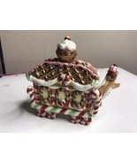 Fitz &amp; Floyd Essentials Gingerbread Steam Engine Figurine Replacement 5”... - €17,19 EUR