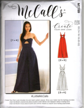 McCall&#39;s M7789 Misses 14 to 22 Cut Out Dresses and Jumpsuit Uncut Sewing Pattern - £12.35 GBP