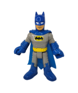 Fisher Price Imaginext DC Super Friends Batman Blue &amp; Gray 10&quot; Figure 2019 - $187.97 MXN