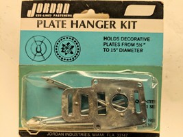 1 Plate Hanger Adjustable from Size 5 1/2&quot; to 15&quot; Diameter Universal New... - $5.93