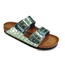 Birkenstock Arizona BS Sandals Womens Size 8 - 8.5 NARROW Gator Gleam Mineral - £102.04 GBP