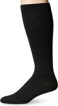 Dr Scholl&#39;s 1 PAIR Men&#39;s Sock 7-12 Diabetes GRADUATED COMPRESSION BLACK - $13.00
