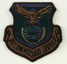 Vintage Vietnam Era US Military Patch Air Force Commissary Service 3&quot; Embroidery - $9.68