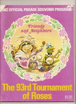 1982 tournament of Roses Parade program rose bowl - £34.74 GBP