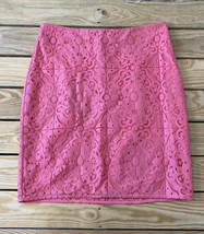 banana republic women’s lace pencil Mini shirt size 4 Pink P5 - $15.06