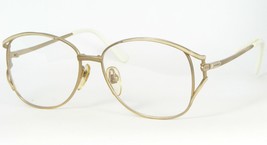 Vintage Gormanns 46044 Or / Beige Clair Lunettes Monture 52-14-140mm - £62.36 GBP