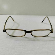 Calvin Klein Tortoise Horn Rectangle Eyeglasses Eyeglass Frames 51-15-13... - £14.03 GBP