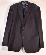 McGregor Mens 100% Wool Suit Jacket Tailored Fit Black 58 - $99.00