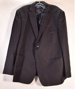 McGregor Mens 100% Wool Suit Jacket Tailored Fit Black 58 - $134.47 CAD