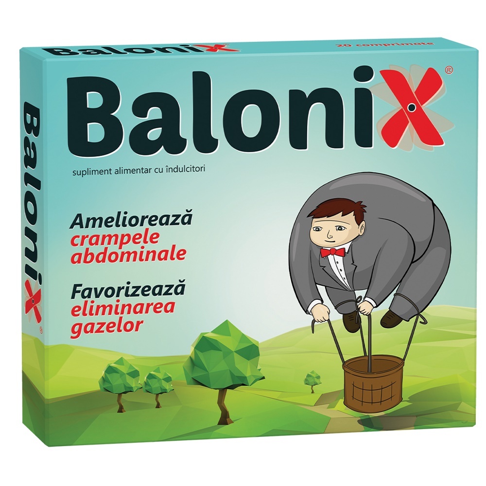 Balonix, 20 tbs, Relieves Abdominal Cramps, Promotes Gas Elimination - $15.00