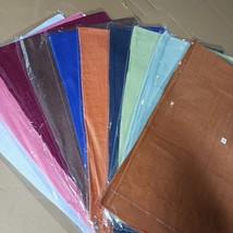 Nollia Solid Pashmina Shawl & Wrap Scarf With Tassels On Both Ends (10-Piece) image 3