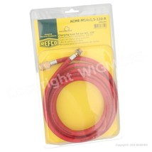 Charging hose for car A/C Refco 1/2&quot; ACME-M14x1.5-120 -R 300cm - $52.93