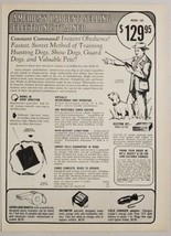 1976 Print Ad Sensitronix Electric Dog Trainers Rechargeable Houston,Texas - £9.54 GBP