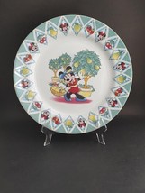 Disney Minnie Mouse 12&quot; Stoneware Chop Plate Platter Serving Dish Round  - £12.62 GBP