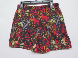 Vtg 90s NIKE Air Jordan 9 African Graphic Shorts All Over Print Sz M 30&quot; Rare - £190.39 GBP