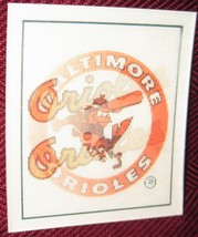 1987 Sportflics Team Logo Trivia Mini Motion #60 Baltimore Orioles - £3.58 GBP