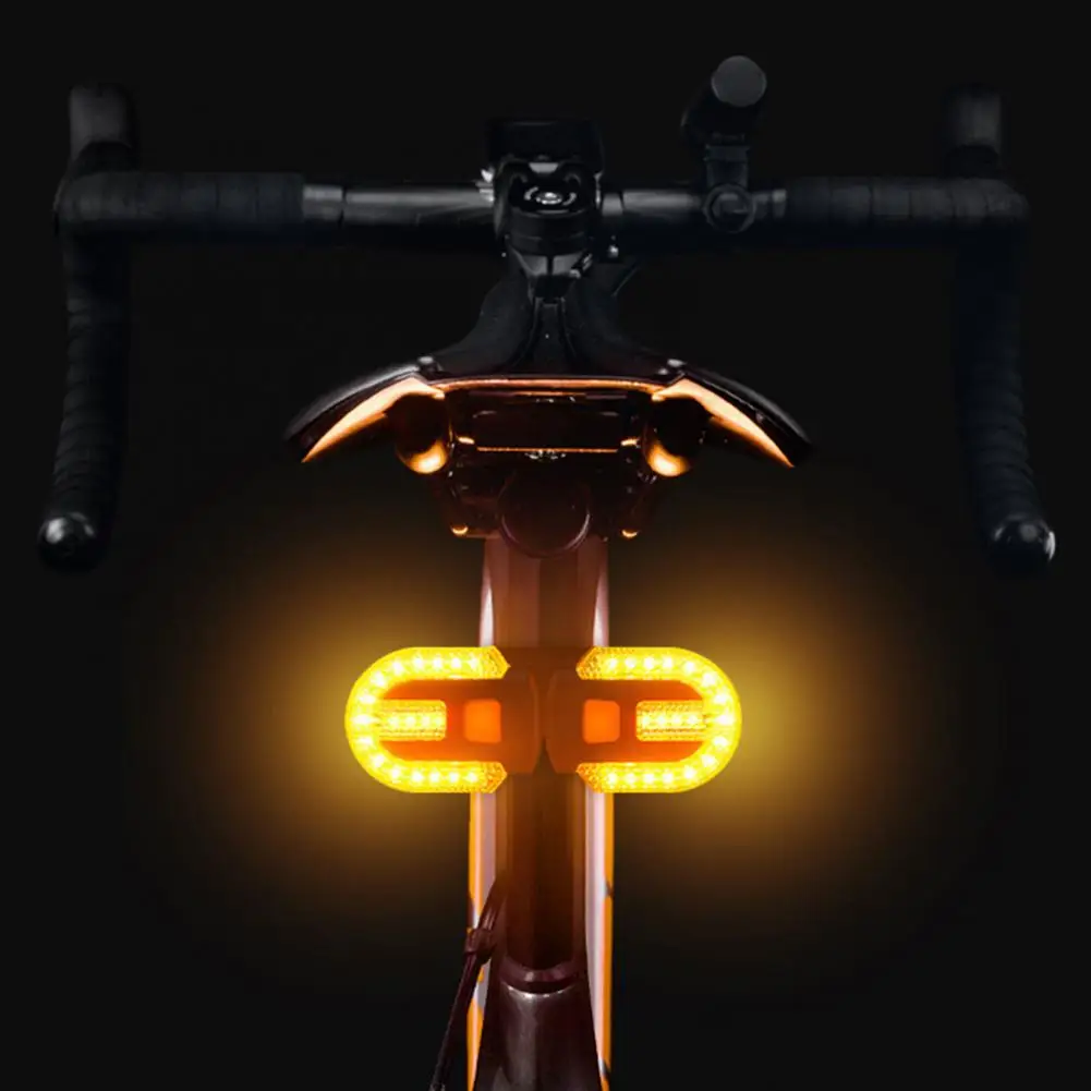 Safe Wireless Taillight Bike Parts Bicycle Warning Light Waterproof Bicycle - £12.31 GBP