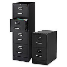 Lorell LLR42291 Vertical File, 22 in. Deep, 2-Dwr, Letter, 15 in - £177.53 GBP