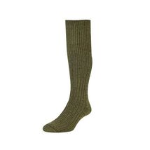 HJ Hall Men's Commando Socks, Olive, 11-13  - $40.00